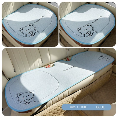 Seat cushion, seat cover – Four Seasons Car - blue-small-three-pieces-general