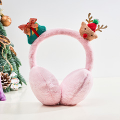 新しいかわいいクリスマスのぬいぐるみの耳カバー冬の保温耳カバー日常旅行と防風防凍耳カバー卸売り