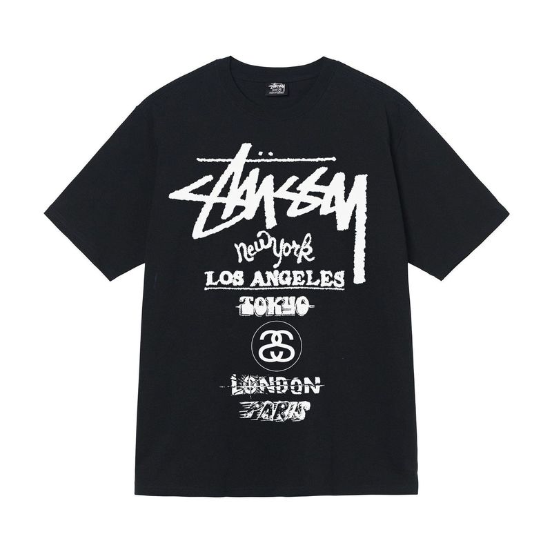 Stussy対外貿易で作られた品質2025新型スチュアート半袖tシャツ270g重ポンド高品質男女|undefined