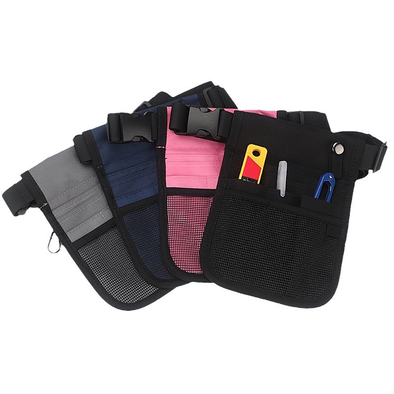 Wesleco bolso de la enfermera bolsa de emergencia multifuncional portátil suministros médicos bolsa de almacenamiento transfronterizo caliente minería enfermera bolso de la cintura