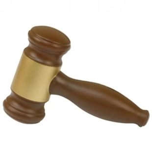 Foam Judge Hammer Environmentally Friendly Waterproof Personalized Creative Pu Ball High Quality Simulation Mallet Polyurethane Anti Stress Ball