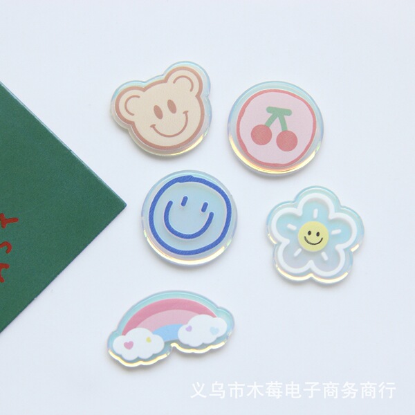 Cartoon acrylic children's accessories