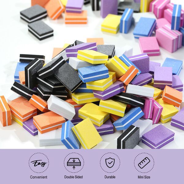 sponge small double-sided polishing cloth for nails
