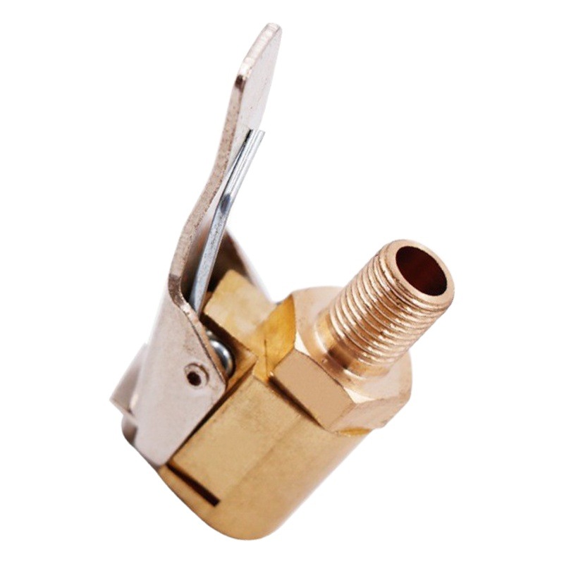 Directo de fábrica de aire del coche bomba de aire de rosca americana adaptador de boquilla de aire de conversión rápida cabeza clip boquilla de aire accesorios