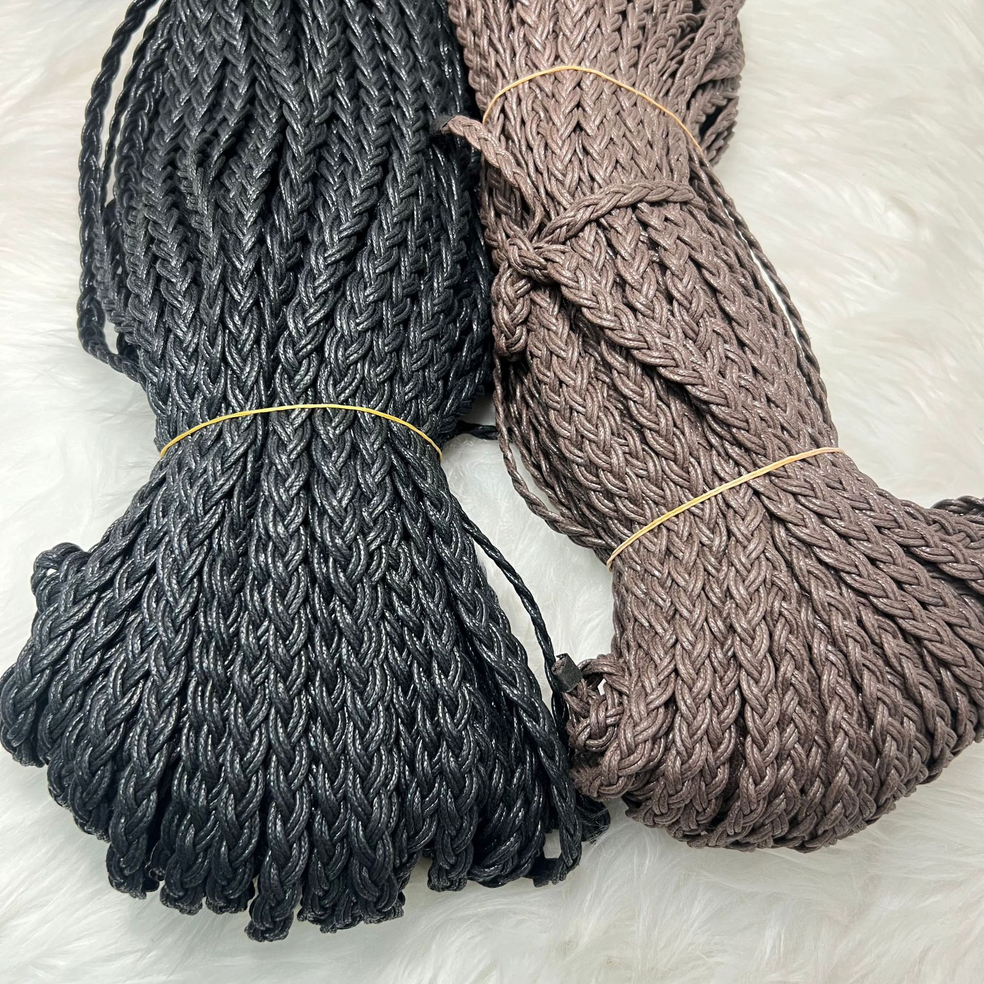 3股蜡线编织 服装辅料 饰品配件