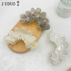 高級感酢酸ヘアピン女性気質後頭部ヘアグリップサメ魚クリップ大型ヘアピン2024新型ヘアアクセサリー