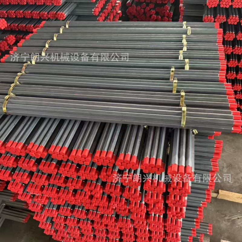 煤矿用B19锚索钻杆 隧道六角中空钎杆 巷道支护矿用钎杆