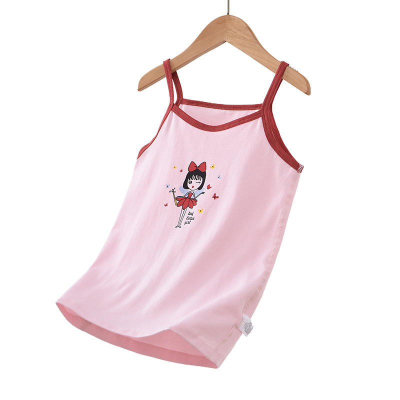 Sin hueso ropa para niños Nueva camisola de las niñas de dibujos animados bebé fresco impreso verano camisola elástico entrega de una sola pieza