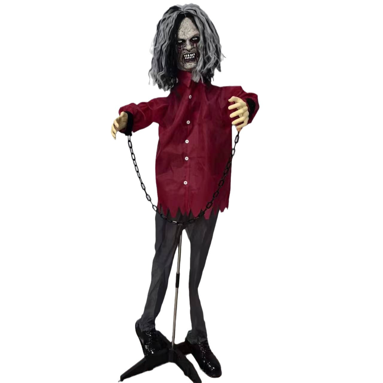 Nuevos adornos de Halloween, accesorios de paisajismo del prisionero de terror, accesorios de escape de la habitación, decoraciones al aire libre del festival de fantasmas al por mayor