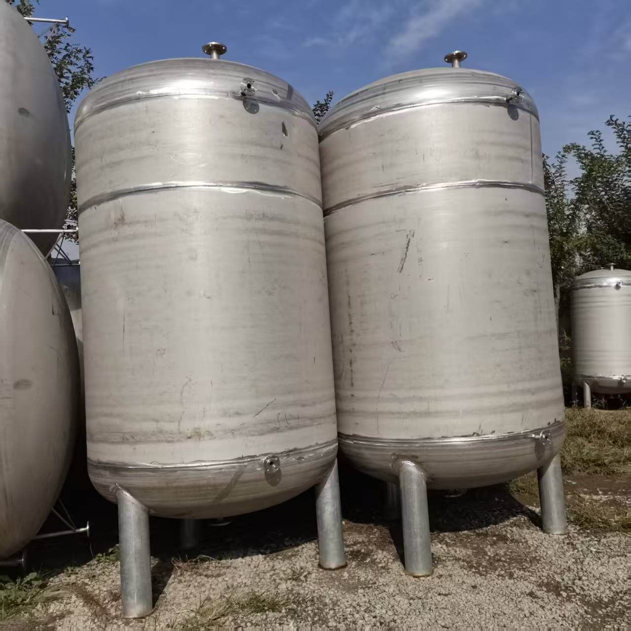 回收储罐 二手沉淀罐 不锈钢液体馏收集罐 不锈钢转存罐静置罐