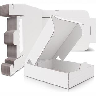 Cross-Border Export White Black Airplane Box Custom Extra Hard Wholesale Express Box Clothes Intimates Packaging Box Gift Box