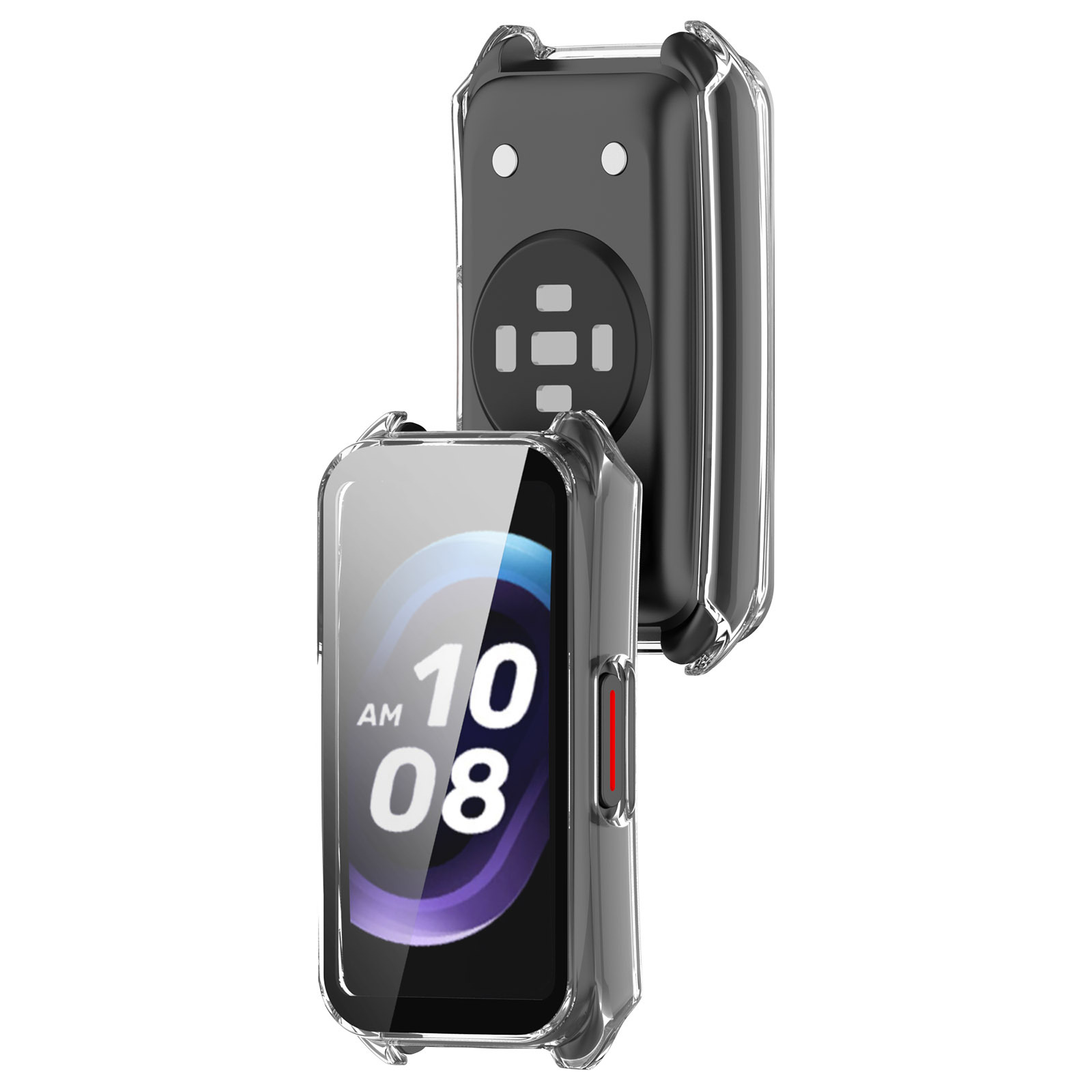 Suitable for keepb4 wristband protective case, tpu fully covered soft rubber case, keep B4 watch case, PC+ tempered film integrated case undefined