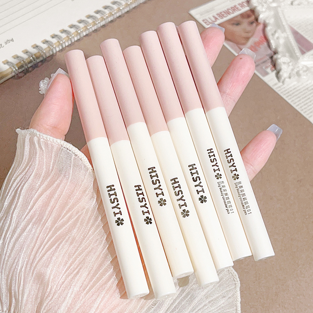 HISYI Beauty Concealer Pencil Fine Repair Eyebrows Tear Groove Pore Covering Delicate Powder-free Waterproof Concealer