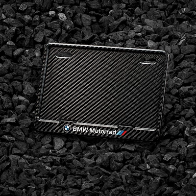 Suitable for real carbon! Motorcycle: Nömrə qabı - motorcycle-molded-dry-carbon-twill-bmw