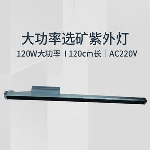 High-Power Mineral Processing Ultraviolet Lamp White Tungsten Lamp Conveyor Belt Mineral Enterprise Mineral Screening Ultraviolet Lamp 120W Special-Purpose