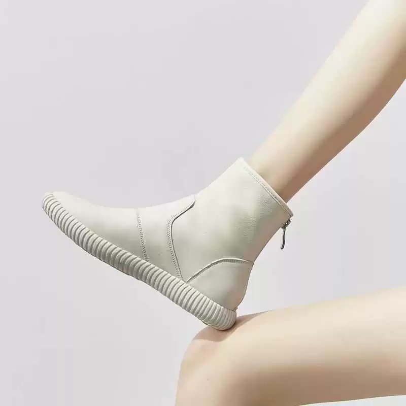 Ботинки Martin из натуральной мягкой кожи, женские осень и зима 2023, Новые короткие сапоги, весенне-осенние одиночные сапоги, модные дышащие сапоги в британском стиле