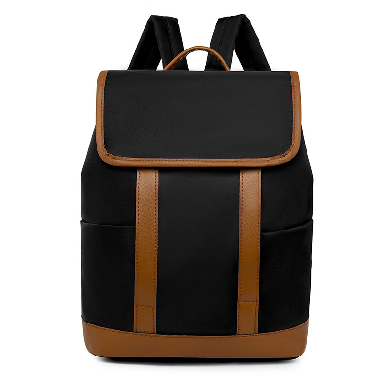 2023 nueva versión coreana de la mochila Oxford para mujer moda contraste color gran capacidad estudiante de secundaria computadora mochila escolar marea