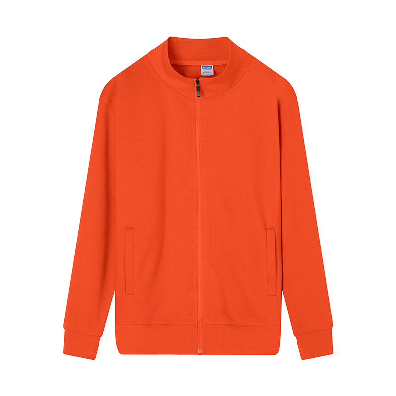 Otoño y invierno Cardigan camiseta publicitaria camiseta cultural ropa de clase ropa de trabajo chaqueta de manga larga con camisa de cuello de vello logotipo personalizado