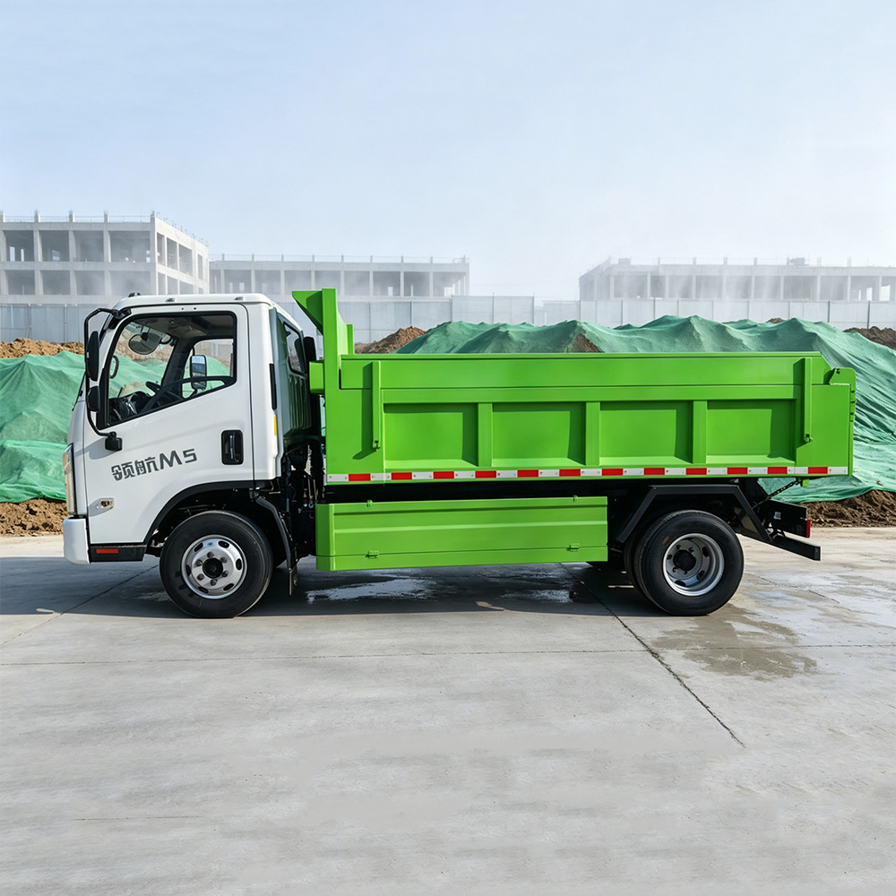 Medium-sized 8-ton self-loading garbage truck, sanitation transfer vehicle, hydraulic self-loading, fully sealed, anti-drip self-loading truck