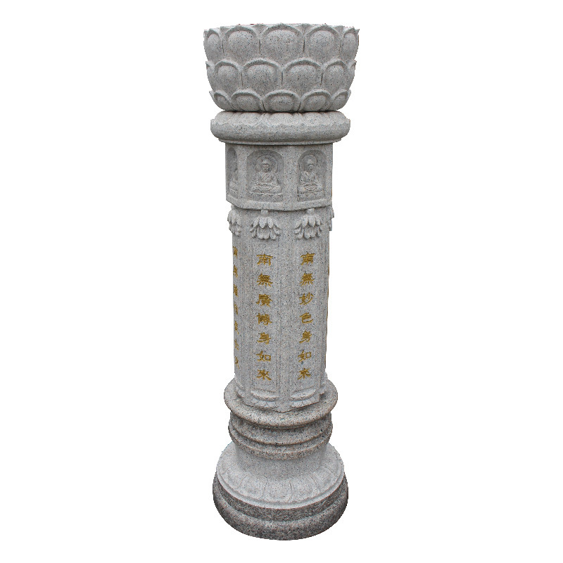 寺院大殿石雕出食台 1.2米高施食台雕刻经文  货期保证|ru