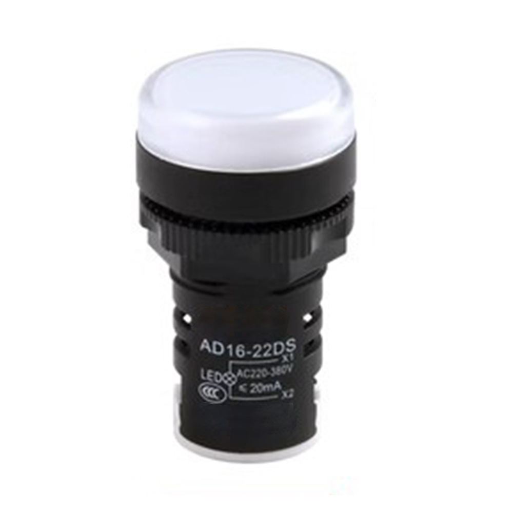AD16-22DS 红绿黄12v24vLED电源指示灯 红绿黄12v24v 配电箱通用