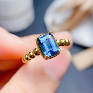 �r�аٴ� ���n�p����Ȼ�����{����ʯ��ָ ���w�Ƀ�5*7mm925�y���