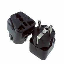 德标旅游电源转换器 韩俄罗斯巴厘岛越南法泰国希腊转换插头 WD-9