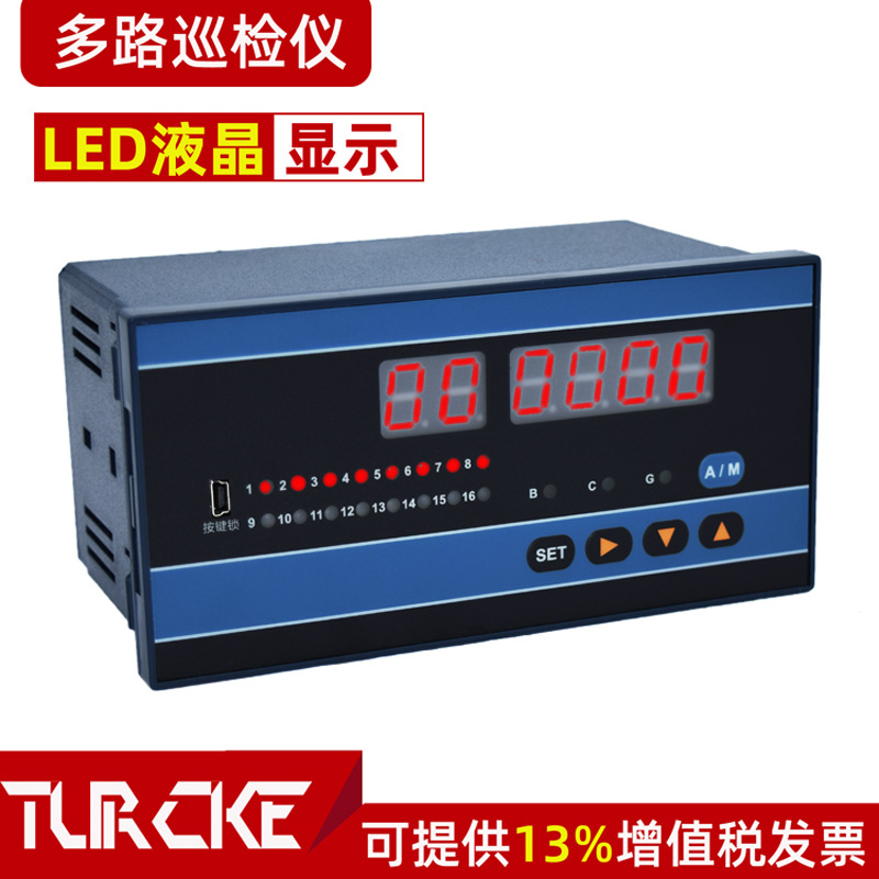 LDDB-301/04智能温度巡检仪 LDDB-301/08巡检报警仪LDDB-301/12