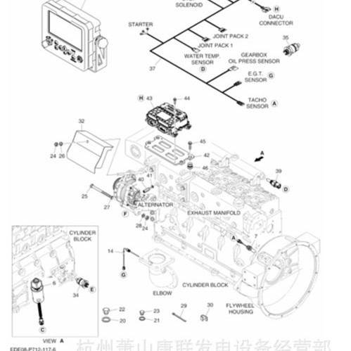 300743-00067B停止电磁阀L136T斗山
