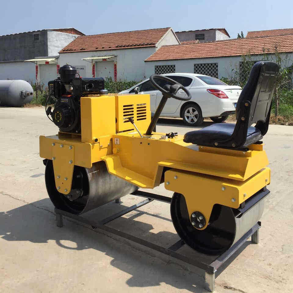 回填土振动压路机手推式沥青震动压式实机草坪宣土压道机性能稳定