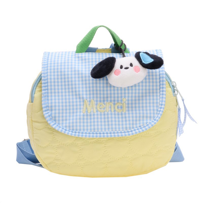 Jardín de infantes bolsas escolares coreanas lindas perros colgantes mochila para padres e hijos nueva mochila infantil de gran capacidad