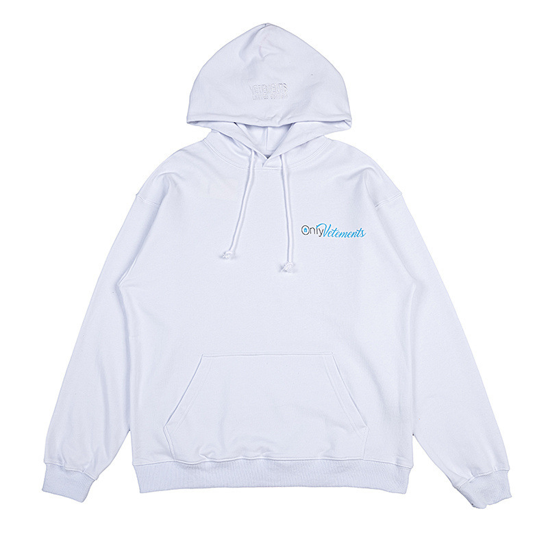 Women's Clothing lucky letter printed washed and distressed long sleeved hooded sweatshirt _voghion.com