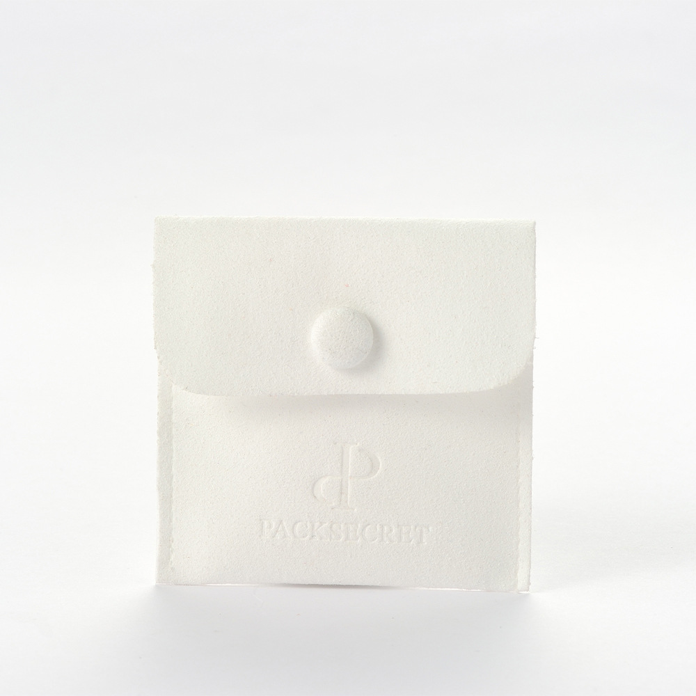 흰색 사각형 커버 천 버클; 8*8cm; 슈퍼 파이버