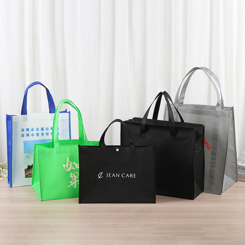 Bolsas de tela no tejida tridimensionales de costura de automóviles publicidad bolsa de regalo portátil bolsa de compras de tela no tejida