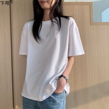 大码女装短袖恤学生韩版夏季新款宽松原宿风半袖上衣服卞