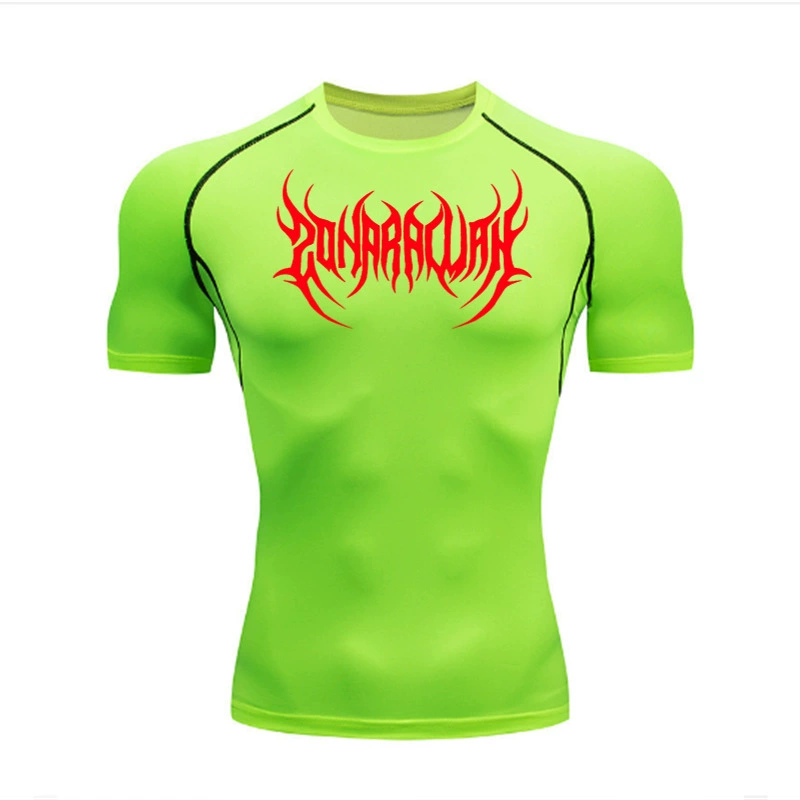 Спортивная футболка мужская, быстросохнущая, защита от солнца, для тренажёрного зала и бега