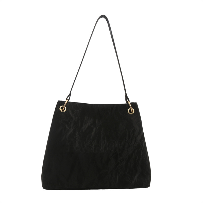 Bolsa plegable de gran capacidad para mujeres 2024 nuevo bolso de verano popular bolsa de viaje de hombro