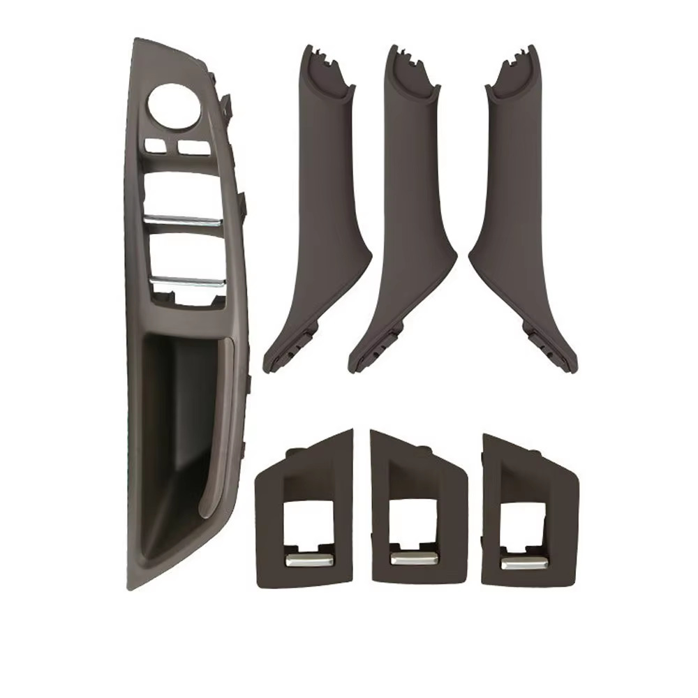 51417225873 is suitable for BMW 5 Series F10 F18 door inner handle inner armrest handle 7-piece set