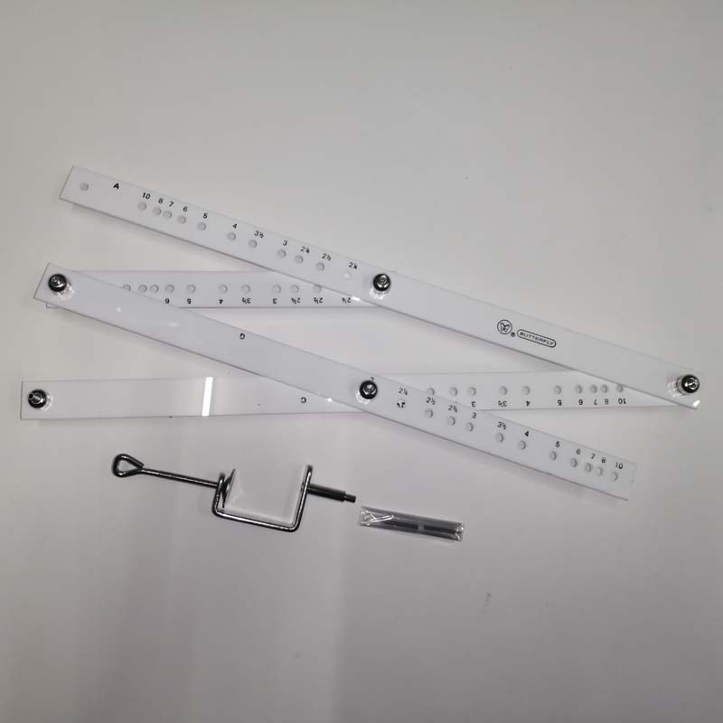 厂价批发蝴蝶牌缩放制图尺 放大尺 Sf10