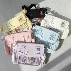 日本のオリジナルキャンバスのハンドバッグ