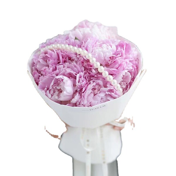 Bouquet Pearl Chain ABS Simulated Pearl Flowers Floral Packaging…