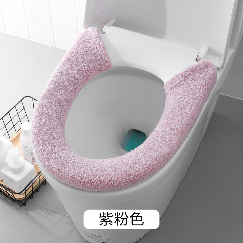 トイレマット四季通用家庭用トイレマット冬トイレマット通用トイレカバー冬トイレ座布団|undefined