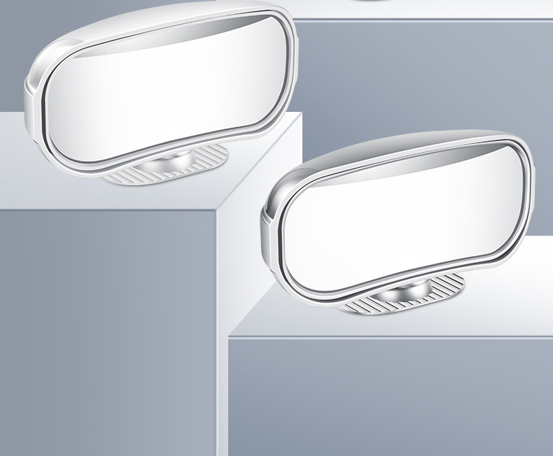 Car rearview mirror add mirror coach mirror reverse mirror auxiliary mirror blind spot mirror large field of view wide angle mirror adjustable