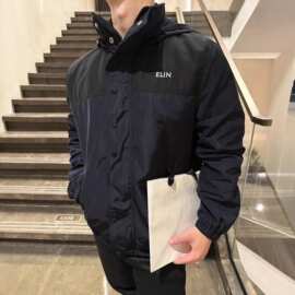 毒家现货正确版本CE家2025新款刺绣风衣外套OS宽松版型男女同款