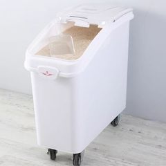 米桶を入れて家庭用の商用の新型のふたをひっくり返して防虫の防湿密封の小麦粉の貯蔵の缶の米の箱の米のかめを防ぎます。