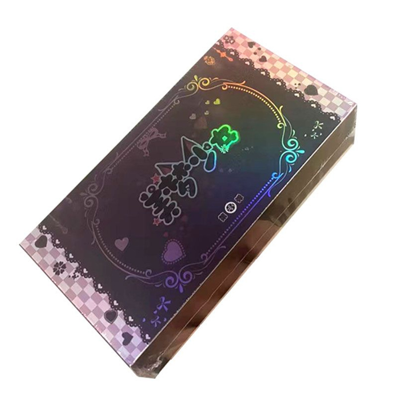 Little Frog Goddess Story 5 yuanes Pack 8 pop-up Tarjeta de cara roja pretty Girl Card anime juego periférico caja ciega