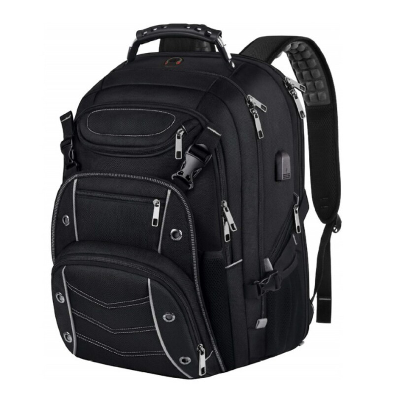 Processing Customized Extra Large Gaming Laptop Backpack Rfid Anti Theft Pocket Heavy Duty Bag