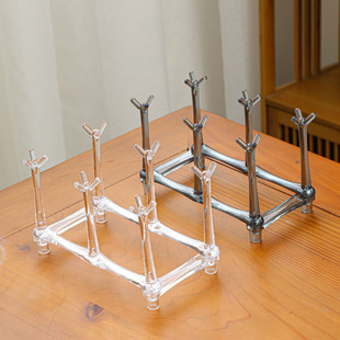 Acrylic Cup Holder Creative Small Cup Rack Drain Rack Coffee Cup Rack Water Cup Holder Storage Household Simple Bracket