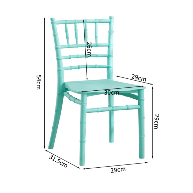 Silla infantil de bambú para banquetes, jardín de infantes o comedor, con respaldo integrado, uso doméstico o escolar