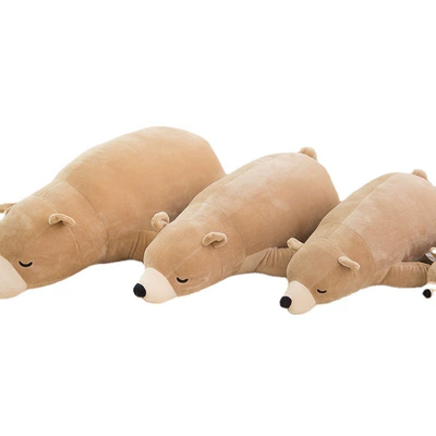 Doll Cartoon Cute Lying Bear, Oyuncaq yastıqlar